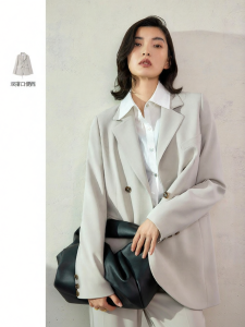 Áo Blazer Nữ Đơn Giản & Thanh Lịch Cúc Đôi