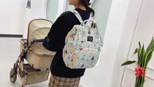 Tas Perlengkapan Bayi: Tas Diaper Bag Ransel Multifungsi