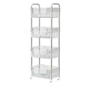 MEIZHUFU | Home Dormitory Multi-level Snack Book Organizer Trolley