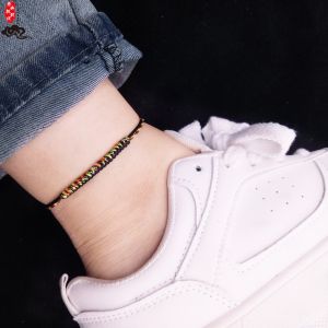 Good Luck Woven Cotton Bracelet for Men And Women Peaceful Design Ideal for Chinese Zodiac Year of the Snake Couples Gift