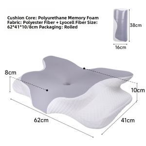 Cervical Support High Loft Deep Sleep Memory Foam Pillow