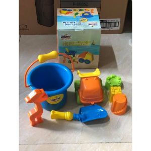 Bộ đồ chơi xúc cát trồng cây cho bé quà Abbott Grow- Trò chơi đi biển- Rio store