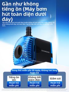 CHONGXIAOSHUAI | Bơm Nước Hồ Cá Điều Chỉnh Lưu Lượng Lớn Không Ồn