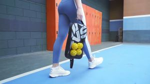 Ben Pickleball Vinsguir Bộ 2 vợt kèm túi đeo vợt pickleball chính hãng sợi thủy tinh tiêu chuẩn thi đấu USAPA phiên bản màu đỏ galaxy 2024