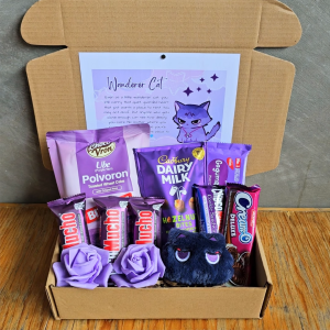 ✨ Wanderer Cat Gift for Girlfriends or Best Friend Giftset Hampers Blue Theme Cute Ready to Gift