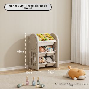 AOBIXIONG | Kids Small Plastic Storage Organizer