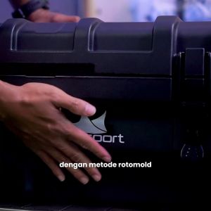 Mantasport Rocase 95L Storage Box Camping Serbaguna Hardcase Rotomold