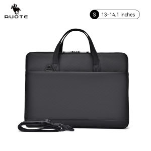 AUOTE Business Laptop Bag Fashion Shoulder Bag Portable Cross Body Bag Waterproof Messenger Bag Large Capacity Handbag Bag Lightweight Casual Bag Leisure Street Bag Suitable For 14/16-inches Laptops