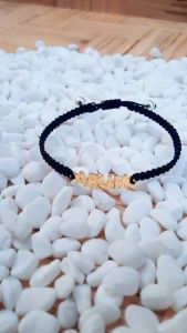 Gelang Tali Nama - Gelang Anyam Tali Giok - Gelang Anyam Serut - Request Nama Sesuai Nama Kamu - Bisa Bayar Ditempat - Desain 007