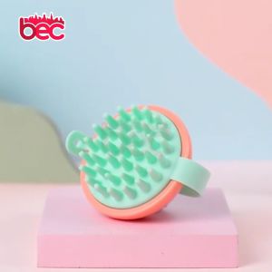 [BEC] Sikat Keramas Rambut Silicone | Sisir Pijat Kepala Silikon Alat Pijat Sisir Sampo Mandi