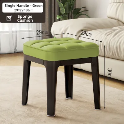 Soft Padded Compact Home Stool Stackable