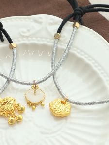 KNIT Kolar Kucing Wishful Lock Collar 14-24CM 如意锁 宠物编织项圈