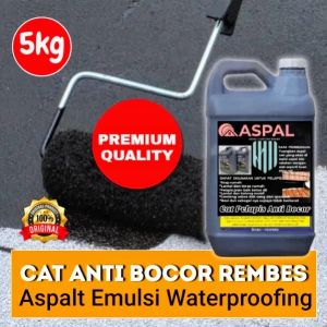 Pelapis Aspal Cair 5kg Dinding Dak Beton Genteng Rembes Anti Bocor Waterproof