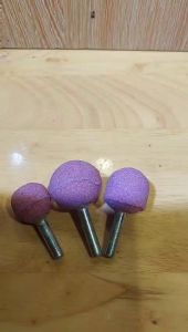 Bộ 3 mũi đá mài lốp đầu bi 20/25/30ly cốt 6ly có thể mua lẻ từng đầu - dùng cho máy khoan đá mài lốp tròn đỏ đụng cụ vá xe ô tô xe máy  xe đạp dùng máy khoan tiện dụng- Cửa Hàng Nam