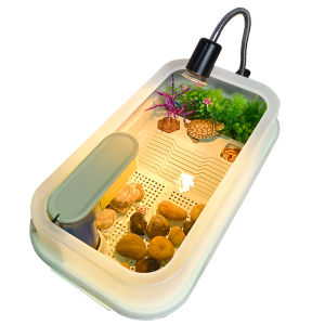 sunsun | Turtle Raising Tank with Climbing and Basking Platforms