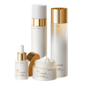 Anti-Aging Brightening Goat Fetal Extract Water Cream Set Moisturizing Hydrating Wrinkle-Reducing Yellow-Tone Removal Skin Care