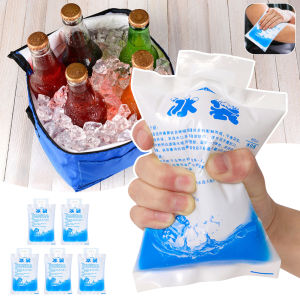 5/10pcs Ice Packs Environmentally Friendly Water Injection  Refrigerated and Fresh-keeping Ice Pack or For Injuries Pain Relief