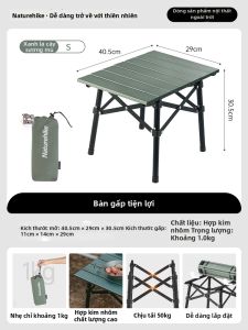 NatureHike | Bàn Gấp Di Động Nhôm Dùng Ngoài Trời