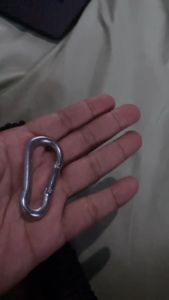 [PH STOCK] 6-8CM 2PCS\4PCS\10PCS  Safety Snap Hook Carabinner  Eye Bolt Climbing Snap Hook Out Door