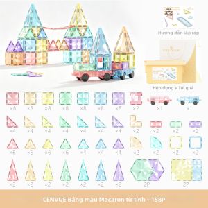 CENVUE | Bộ Đồ Chơi Giáo Dục Bảng Từ Màu Sắc