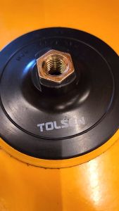 Tolsen Plastic Backing Pad with Velcro (115mm 125mm 150mm)