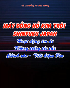 Máy Đồng Hồ CAO CẤP NHẬT BẢN KIM TRÔI Chính Hãng SHINFUKU – Bảo Hành 3 Năm – Tặng Pin Maxell