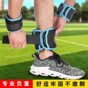 ถุงทรายออกกำลังกาย สนับเข่าข้อเท้า ข้อมือ ถูกพลาสติก ถุงทรายถ่วงน้ำหนัก อุปกรณ์ออกกำลังกาย Ankle Weight Sandbag ( จำหน่าย 2ชิ้น/แพ็ค)