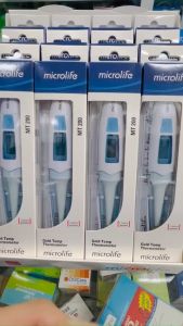 Microlife MT200 Digital Thermometer - Switzerland Brand - Long Warranty - White