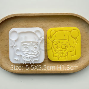 Võ Tràm Teacher Na Tà Hỏa Hoạt Hình Bánh Kẹo Baking Cookie in Mould Thanh Nhựa Phong Cách Kinh Hoàng Dụng Cụ Nướng Bánh