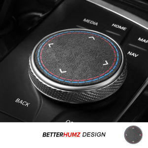 For BMW F30 F20 G20 F10 F31 F32 F34 F36 Series 1 2 7 X3 X4 X5 X6 I3 IX3 Z4 Made of Alcantara Car Multimedia Knob Trim Stickers