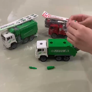 【SG wholesale】Construction Car Toys | Fire Truck Garbage Truck Excavator Dinosaur Car Toy | DIY Assemble Vehicle