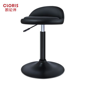 Modern Simple Rotating Height Adjustable Bar Stool with Backrest Home Kitchen Chair Karen Po Bar Counter Chair Iron Art