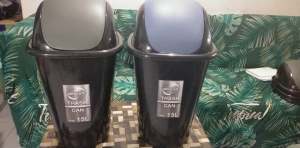 Trash Bin Basurahan 15 Liters OROCAN Swing Type Cover