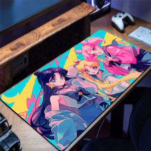 Bandai | Tấm Lót Chuột Sailor Moon Cỡ Lớn 90x40cm Chất Liệu Cao Su Chuyên Nghiệp Viền Chắc Chắn Dành Cho Game Thủ eSports Bàn Phím & Sử Dụng Văn Phòng