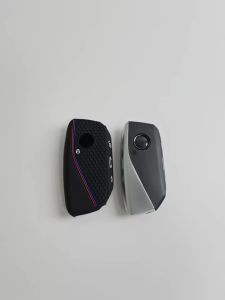 For BMW I7 X7 G07 LCI IX I20 X1 X3 X5 U11 5 7 Series G70 G09 XM U06 G81 M3 Silicone Car Key Case Cover Protected Fob Keychain