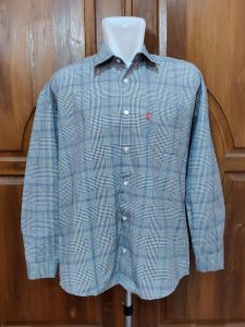 Kemeja Flanel Rogermoore Original Second Size XL