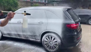 [Local Stock] Universal Car Wash Water Gun Snow Foam Gun 1/4" + 1l Bottle + 5 Nozzles
