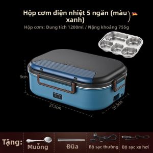 DANBIYIN |Hộp cơm điện không cần châm nước làm nóng nhanh