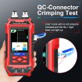 TOOLTOP Network Cable Tester Optical Power Meter Multimeter VFL 4 in1  LAN Line Finder PoE Tester for Structure Cabling. 