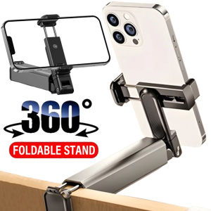 Airplane Mobile Phone Holder Portable Travel Phones Mount Flight Seat Desk Selfie Bracket 360° Rotating Folding Lazy Stands