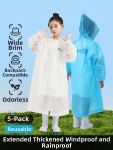 Heavy Rainproof Long Kids Raincoat