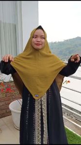 ALMIFTAH-HIJAB INSTAN BERGO CARLA CRINKLE/JILBAB  CRINKLE SHOPTPED ANTEM