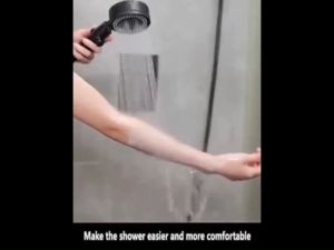 5 modes Black Universal High Pressure Bathroom Shower Sprayer