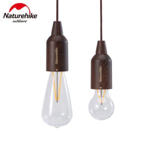 Naturehike Camping Atmosphere Light Hanging Rope Tent Lamp Portable Outdoor IP44 Waterproof Pull Switch Light NH21ZM002