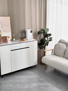 ⭐Kabinet marmer⭐Marmer Lemari Penyimpanan Masuk Rak Sepatu Minimalis Serbaguna Lemari Sepatu Pintu Rumah Kapasitas Besar Lemari Penyimpanan Loker Balkon Modern marmer yang halus cxq