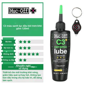Dầu Bôi Trơn Xích Đạp Gốm Chống Bụi Mọi Điều Kiện