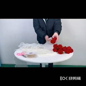 Kain Buket Bunga Wrapping Mesh kertas tile Flower Wrapping Korean Keriting KB6265