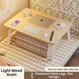 FWTDF | Foldable Bed Desk for Laptops and Work Larger Model