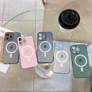RY - Case magsafe magnetic candy macaron softcase iPhon 13 pro max 6.7 / silikon iPhon magnetik iPhon 13 promax 6.7