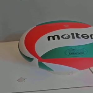 Bola VOLLEY BALL MOLTEN 4200 ORIGINAL BOLA VOLI - VOLY - VOLLY Bonus Pompa jaring dan pentil